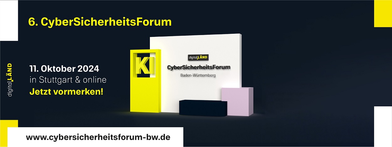 6. Cybersicherheitsforum am 11.10.2024 in Stutttgart